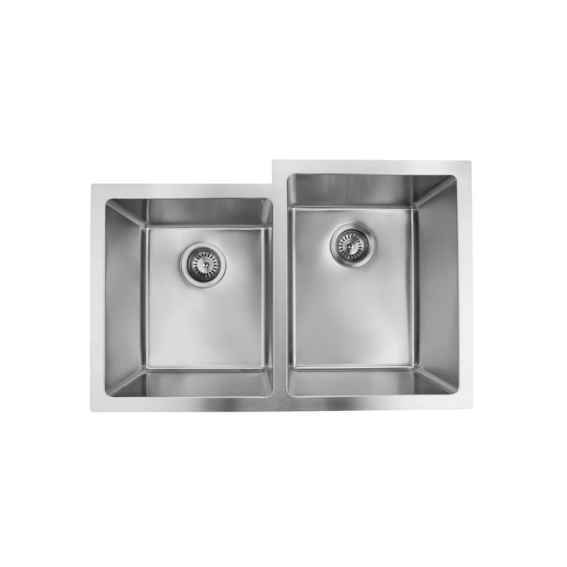 (image for) PELICAN PL-VR4060 R20 18 Gauge Stainless Steel Undermount Kitchen Sink 31 1/2'' x 20 1/2''' w/ Low Radius Corners