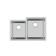 (image for) PELICAN PL-VR4060 R20 18 Gauge Stainless Steel Undermount Kitchen Sink 31 1/2'' x 20 1/2''' w/ Low Radius Corners