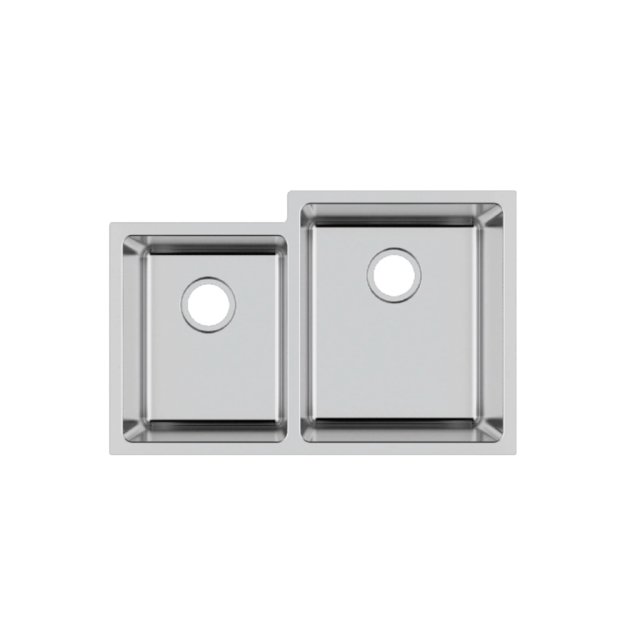 (image for) PELICAN PL-VR4060 R20 18 Gauge Stainless Steel Undermount Kitchen Sink 31 1/2'' x 20 1/2''' w/ Low Radius Corners