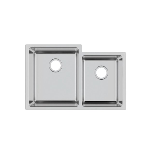 (image for) PELICAN PL-VR6040 R20 18 Gauge Stainless Steel Undermount Kitchen Sink 31 1/2'' x 20 1/2''' w/ Low Radius Corners