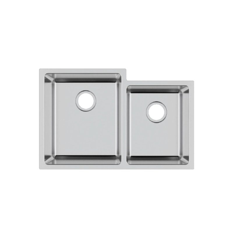 PELICAN PL-VR6040 R20 18 Gauge Stainless Steel Undermount Kitchen Sink 31 1/2\'\' x 20 1/2\'\'\' w/ Low Radius Corners