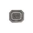 (image for) PELICAN PL-VS1513 18G Stainless Steel Single Bowl Undermount Kitchen Sink 15'' x 12-3/4''