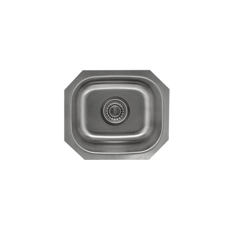 (image for) PELICAN PL-VS1513 18G Stainless Steel Single Bowl Undermount Kitchen Sink 15'' x 12-3/4''