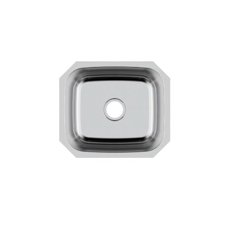 (image for) PELICAN PL-VS2118 18G Stainless Steel Single Bowl Undermount Kitchen Sink 20-5/8'' x 17-7/8''