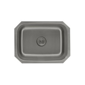 PELICAN PL-VS2318 16G Stainless Steel Single Bowl Undermount Kitchen Sink 23'' x 17-3/4''