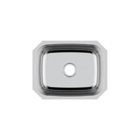 (image for) PELICAN PL-VS2318 18G Stainless Steel Single Bowl Undermount Kitchen Sink 23'' x 17-3/4''
