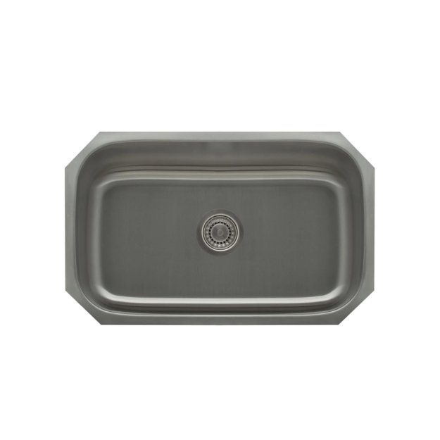 (image for) PELICAN PL-VS3018 18G Stainless Steel Single Bowl Undermount Kitchen Sink 30'' x 18''