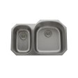 (image for) PELICAN PL-VS3070 16G Stainless Steel Double Bowl Undermount Kitchen Sink 31-1/2'' x 20-1/2''