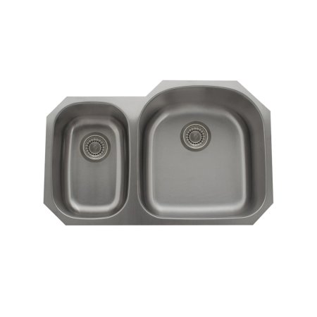 (image for) PELICAN PL-VS3070 16G Stainless Steel Double Bowl Undermount Kitchen Sink 31-1/2'' x 20-1/2''