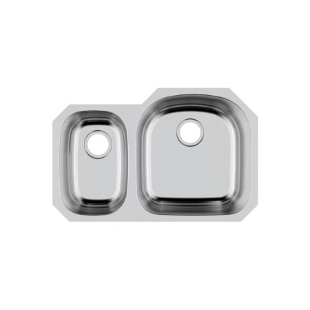(image for) PELICAN PL-VS3070 16G Stainless Steel Double Bowl Undermount Kitchen Sink 31-1/2'' x 20-1/2''