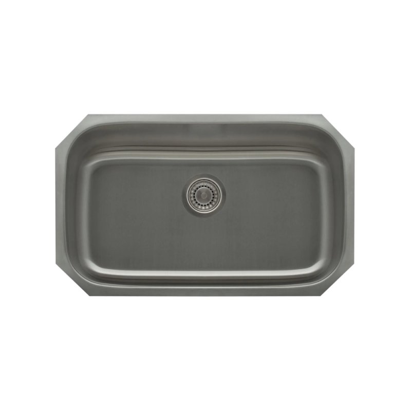(image for) PELICAN PL-VS3218 18G Stainless Steel Single Bowl Undermount Kitchen Sink 32 1/8'' x 18''