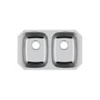 (image for) PELICAN PL-VS4040 18G Stainless Steel Double Bowl Undermount Kitchen Sink 29 1/8'' x 18-1/2''