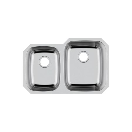 (image for) PELICAN PL-VS4060 18G Stainless Steel Double Bowl Undermount Kitchen Sink 32'' x 20-1/2"