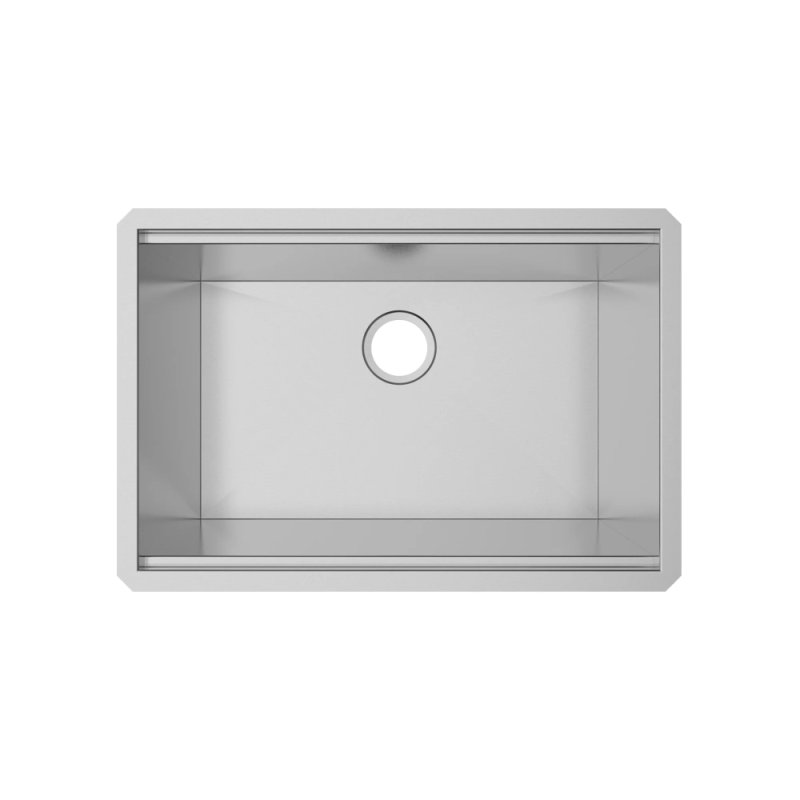 (image for) PELICAN PL-WS2819 R0 16g Stainless Steel Workstation Sink - 28" x 19" x 10"