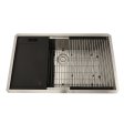 (image for) PELICAN PL-WS2819 R0 16g Stainless Steel Workstation Sink - 28" x 19" x 10"