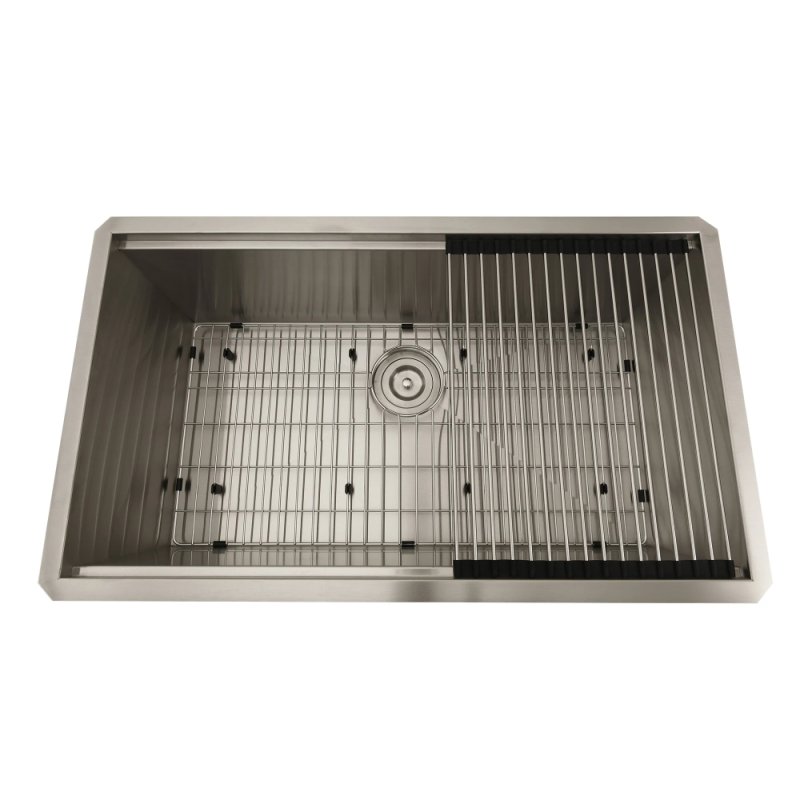 (image for) PELICAN PL-WS2819 R0 16g Stainless Steel Workstation Sink - 28" x 19" x 10"
