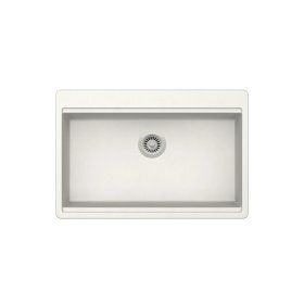 PELICAN PL-WS400 33" x 22" x 9 1/2" Granite Composite Workstation Style Sink - Alpina