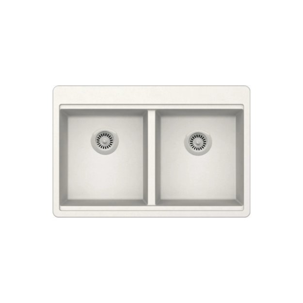 (image for) PELICAN PL-WS500 33" x 22" x 9 1/2" Granite Composite Workstation Style Sink - Alpina