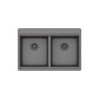(image for) PELICAN PL-WS500 33" x 22" x 9 1/2" Granite Composite Workstation Style Sink - Chroma