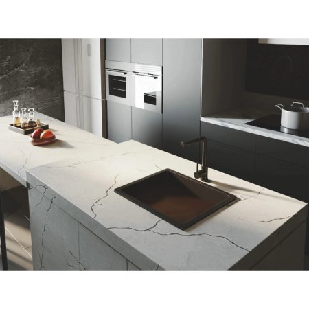 (image for) SOLSTONE Quartz Full Slab 126" x 63" 3cm - Raiden