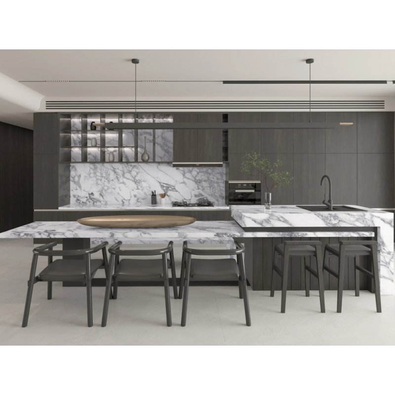 (image for) SOLSTONE Quartz Full Slab 126" x 63" 3cm - Riverstone