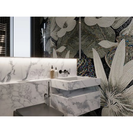 (image for) SOLSTONE Quartz Full Slab 126" x 63" 3cm - Riverstone