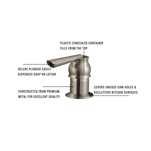 (image for) PELICAN Soap Dispenser - Chrome