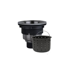 PELICAN Stainless Steel Deluxe Strainer - Gunmetal Black