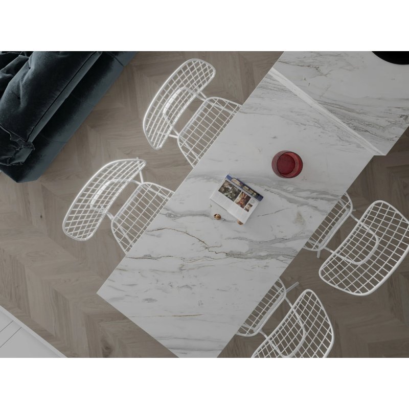 (image for) SOLSTONE Quartz Full Slab 126" x 63" 3cm - Strassa