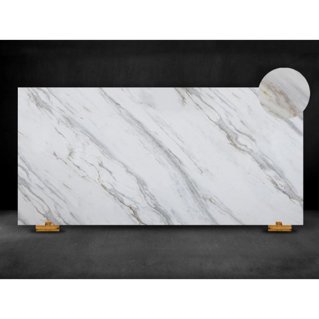 (image for) SOLSTONE Quartz Full Slab 126" x 63" 3cm - Strassa