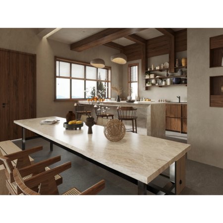 (image for) SOLSTONE Quartz Full Slab 126" x 63" 3cm - Virelle