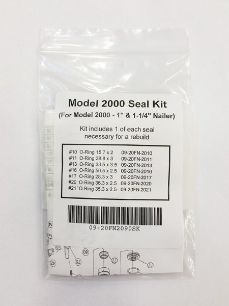 (image for) Powernail 09-20FN2090SK 2000 Seal Kit - 1ea. of all Seals