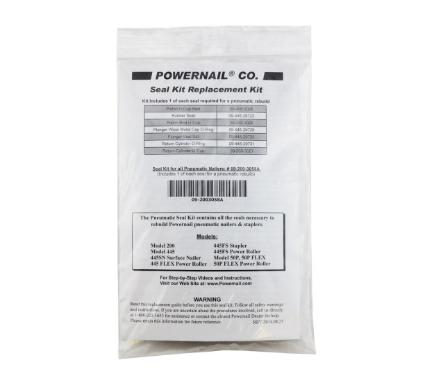 (image for) Powernail 09-2003058A 1845F Seal Kit - 1ea. of all Seals