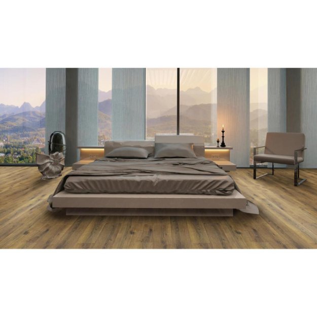 (image for) Ecohab Flooring Verdure Premium SPC 7.2" x 48" Luxury Vinyl Plank - Alpine Lodge