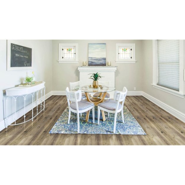 (image for) Ecohab Flooring Verdure Premium SPC 7.2" x 48" Luxury Vinyl Plank - Rockhill