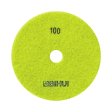 (image for) BIHUI DPV410 Vacuum Brazed Diamond Polishing Pad 100 Grit - 4"
