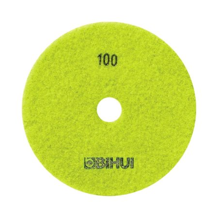 (image for) BIHUI DPV410 Vacuum Brazed Diamond Polishing Pad 100 Grit - 4"