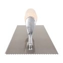 (image for) CAPITOL 115111 Professional Flooring Adhesive Trowel – 1/8" x 1/8" x 1/16" Flat-Top V-Notch