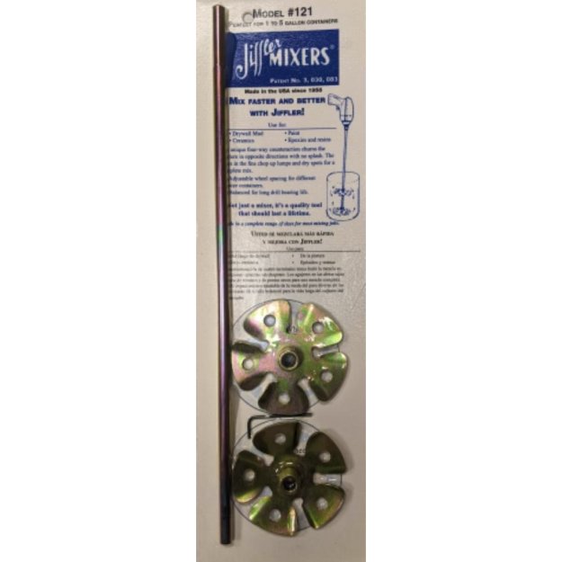 (image for) GUNDLACH 121 3-1/2" Jiffler Mixer