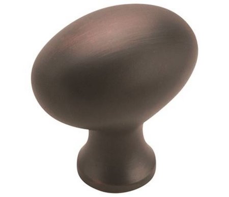 (image for) Allison Value 1-1/4" Large Oval Knob - Oil-Rubbed Bronze