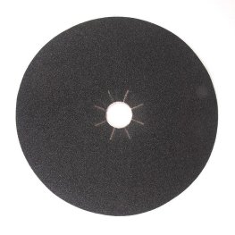 Installers Choice 16" x 2" Hole Silicon Carbide Cloth Floor Sanding Disc - 100 Grit