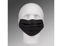 ALTA 19201 PLEATED Face Masks w/ Elastic Ear Loops - Black