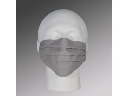ALTA 19203 PLEATED Face Masks w/ Elastic Ear Loops - Gray
