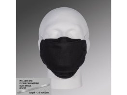 ALTA 19211 FILTER POCKET Face Masks w/ Head Straps & Nose Bridge - Black