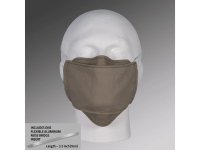 ALTA 19212 FILTER POCKET Face Masks w/ Head Straps & Nose Bridge - Khaki