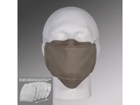 ALTA 19222 FILTER POCKET Face Masks w/ Head Straps & Nose Bridge Plus Filter Packs - Khaki