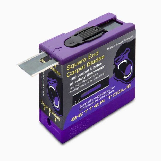 (image for) Better Tools 20102N Square End Carpet Blades - 100 Pack