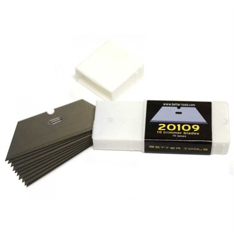 (image for) BETTER TOOLS 20109 .015\" Carpet Trimmer Blades - 10 Pack