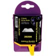 (image for) Better Tools 20208 2 Notch Heavy Duty Utility Blades - 100 Pack