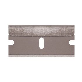 Better Tools 20401Y Single Edge Razor Blades w/ Alum. Back - 100 Pack